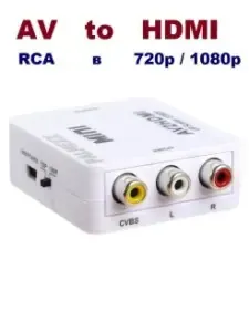 Конвертер HDMI to AV (RCA) Donli av 001 видео и звук (4273) Коломия