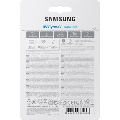 USB флеш накопитель Samsung 128GB USB Type-C Blue USB 3.1 (MUF-128DA/APC) Винница - изображение 3