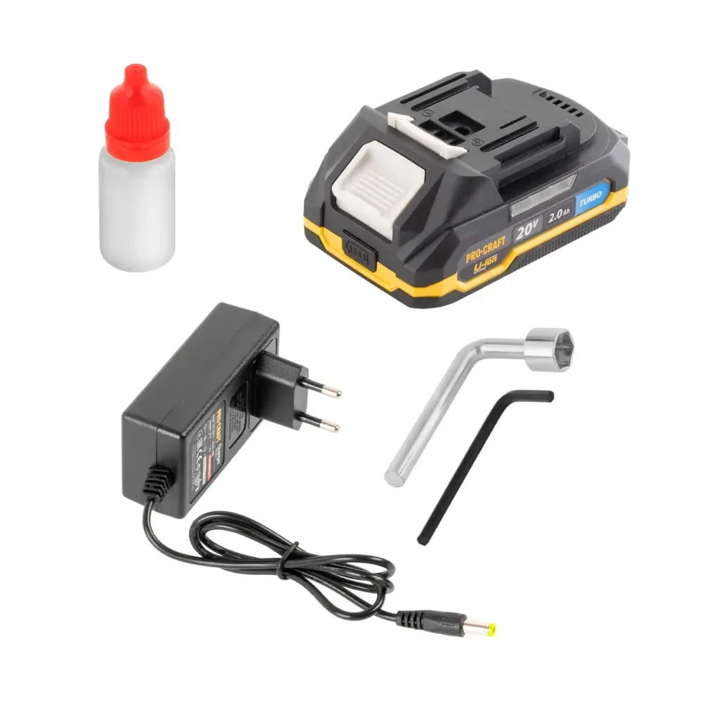 Аккумуляторный секатор Procraft Li-Ion АКБ 20 В,Безщеточный аккумуляторный секатор ES25Li,Садовые аккумуляторные ножницы Львов - изображение 4