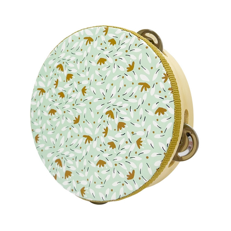 Дерев'яна іграшка Бубон "Квіточки" MD 0367-58 діаметр 15 см Вінниця - фото 1