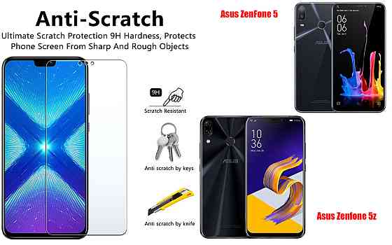 Защитное стекло NeoGlass для Asus ZenFone 5, Zenfone 5z – ультрапрозрачное и устойчивое Киев