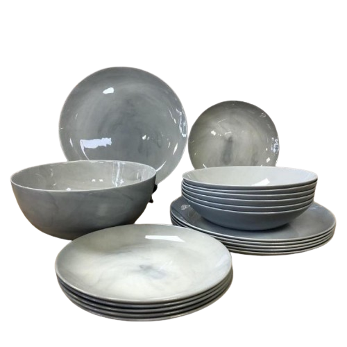 Сервіз столовий Diwali Marble Granit 19 предметів Q0217 VIVA Житомир - изображение 2