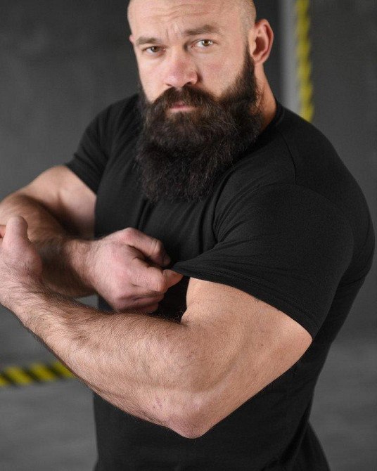 Трикотажна футболка LEXION black НП4976 Одеса - фото 4