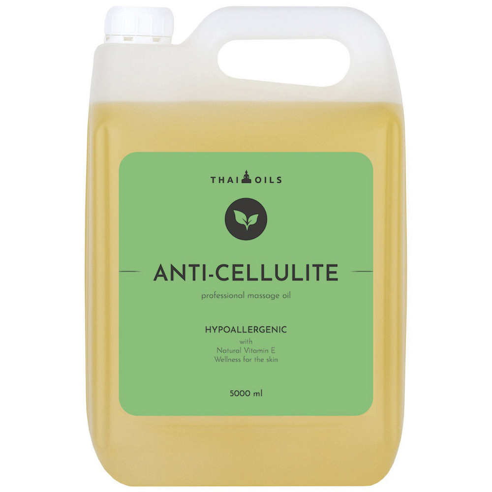 Професійна масажна олія "Anti-cellulite" 5 літрів, антицелюлітна для масажу Київ - фото 1