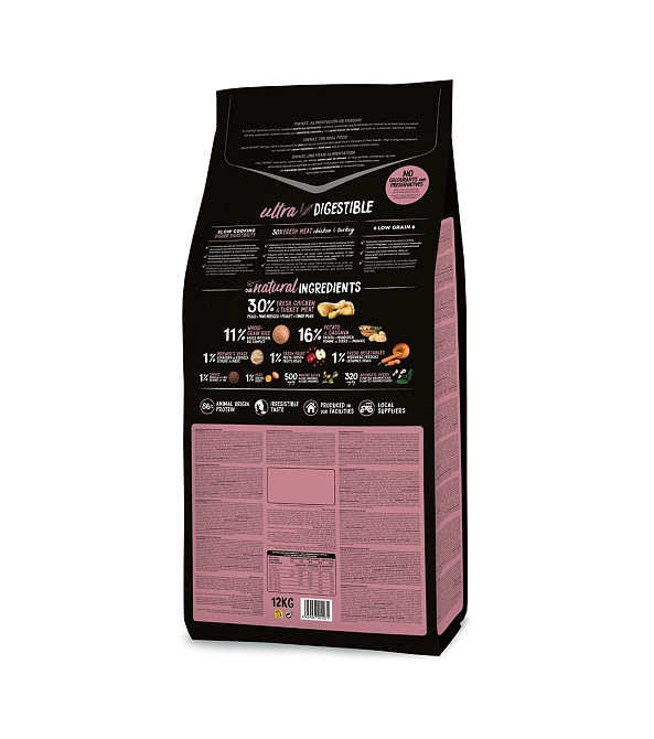 Сухий корм для цуценят Овнат Ownat Ultra Медіум середніх порід, 12 кг Вінниця - фото 2