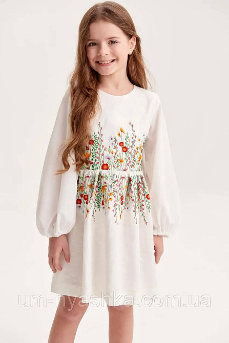 Вишиванка сукня з квітами Мавка Весна Кривой Рог - изображение 3