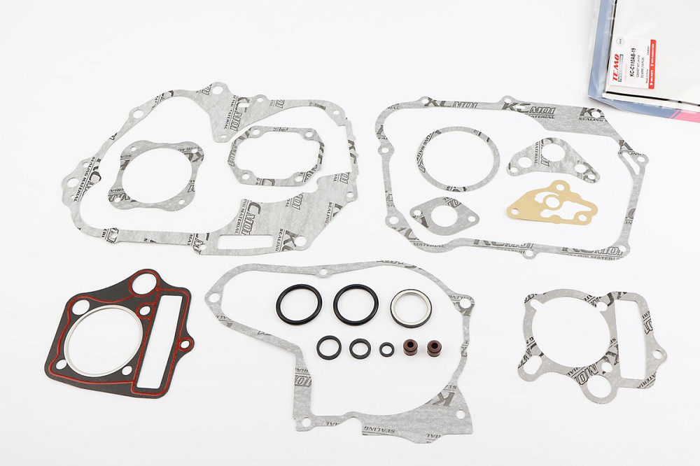 Прокладка двигуна JH-110cc-52,4мм, к-кт 19 деталей Бершадь - фото 1
