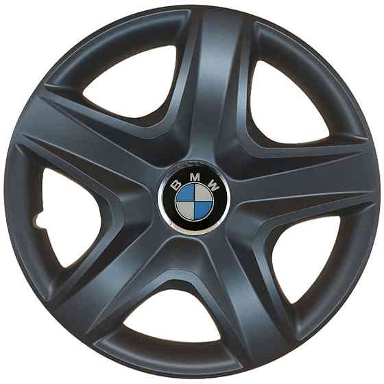 Автомобільні модельні ковпаки R15 SJS BMW 340 4шт, чорні Вінниця