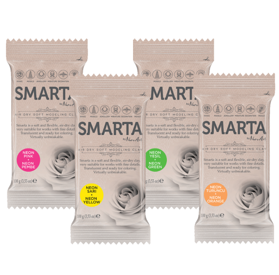Пластика самозастигаюча Неонова 100 г Smarta Київ