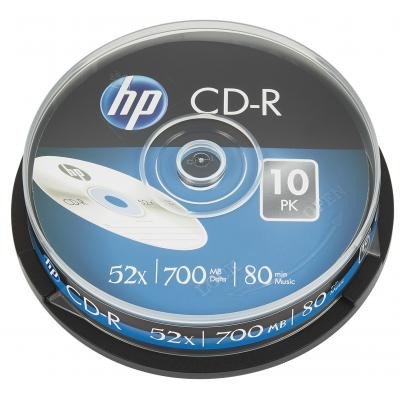 Диск CD HP CD-R 700MB 52X 25шт Spindle (69311/CRE00015-3) Винница - изображение 1