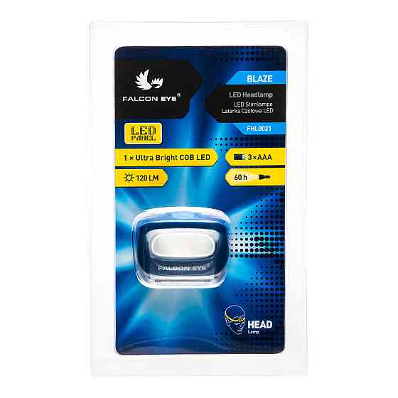 Фонарь налобный Falcon Eye Blaze (120 Lm) (FHL0021) Вінниця