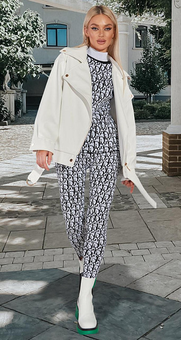 Шкіряна куртка OVERSIZE Київ - фото 7