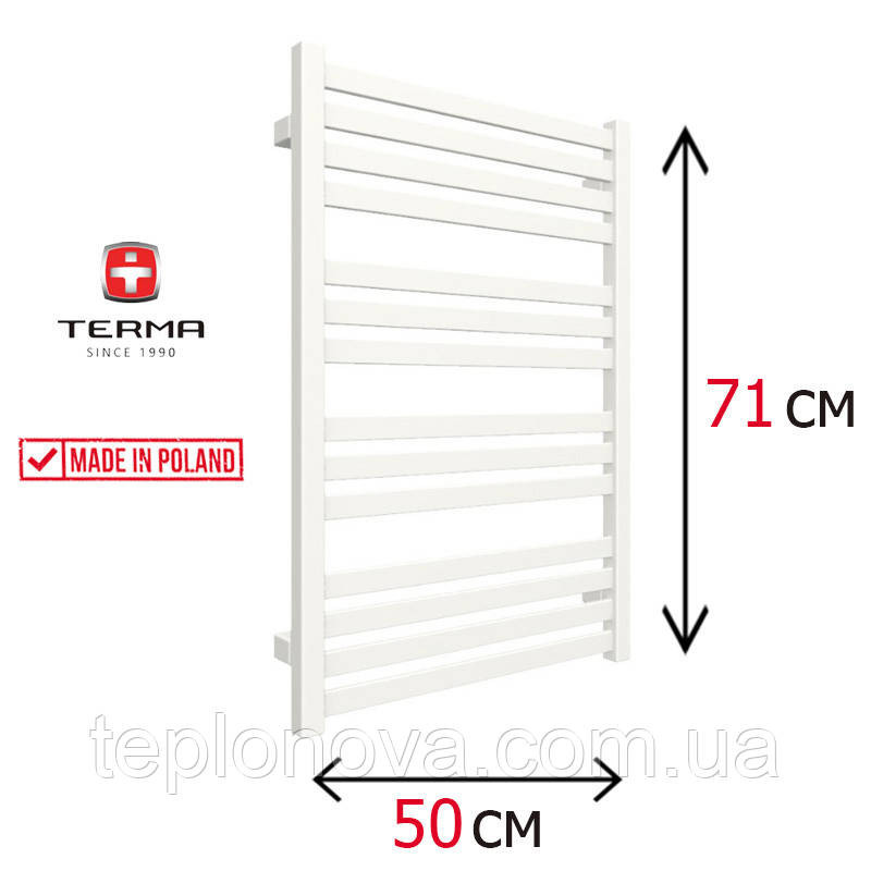 Водяна Рушникосушка Плоска 710х500 Terma Marta Чернівці - фото 1