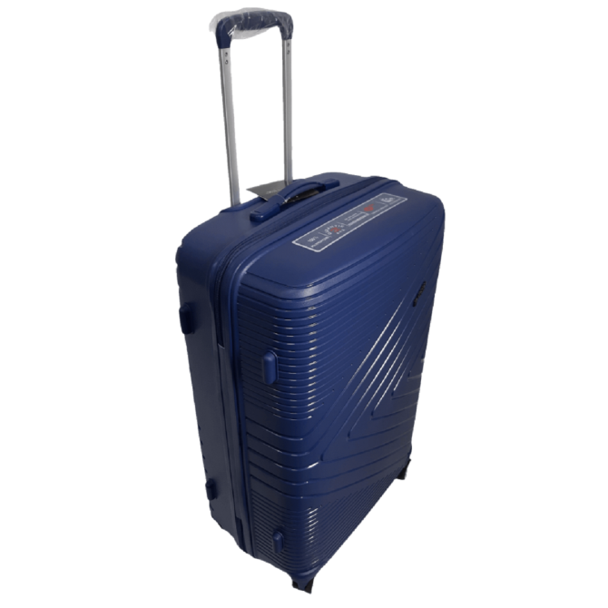 Чемодан пластиковый AIRTEX 281 большой синий Киев - изображение 2