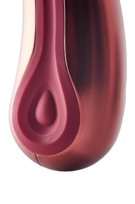 Вібратор мікрофон Dream Toys Dinky Curved Wand Jacky O бордовий Sex Aura Київ - фото 6