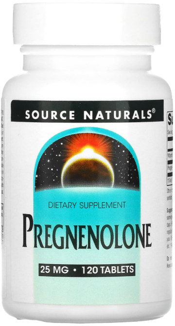 Прегненолон Source Naturals Pregnenolone 120 таб Київ - фото 1