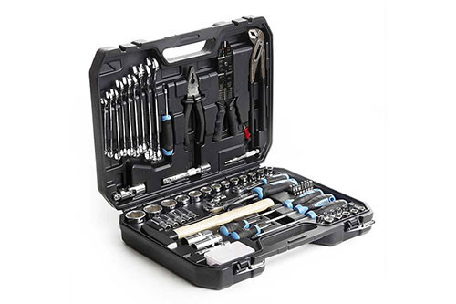 Набір насадок та інструментів CrV ¼, ½, 90 точок, 100 шт APRO Харків - фото 1