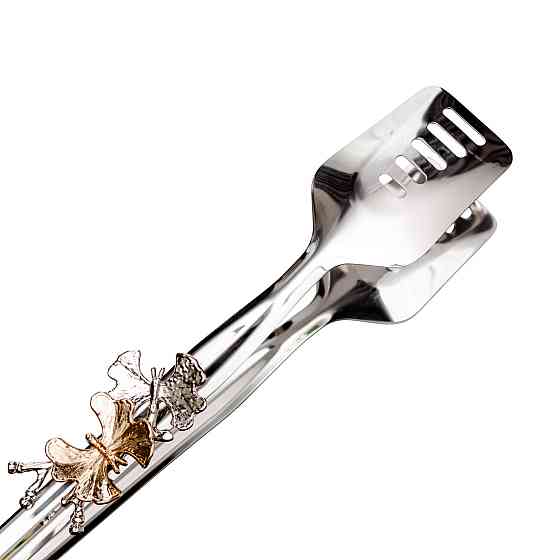 Кухонні металеві щипці для м'яса та риби 29 см Київ