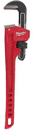 Ключ разводной трубный стальный MILWAUKEE, диаметр 63мм, 450мм Одесса