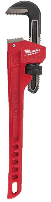 Ключ разводной трубный стальный MILWAUKEE, диаметр 63мм, 450мм Одесса - изображение 1