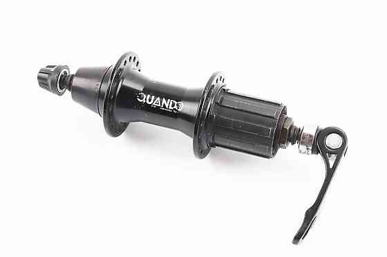 Втулка задня MTB алюмінієва 14Gx36H під касету 8-10зв, V-brake, кріпл. ексцентрик, чорна KT-W5ER Київ