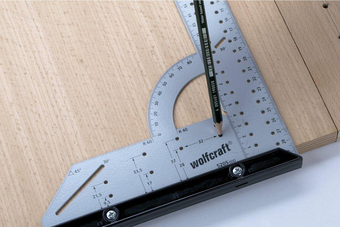 Косинець універсальний 200х300мм Wolfcraft (5205000) Коломыя - изображение 2