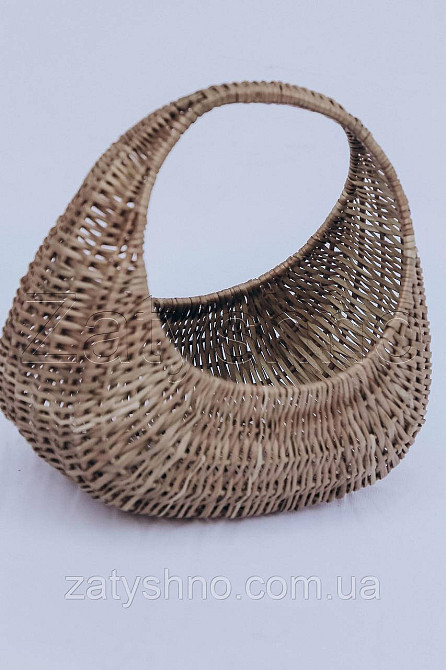 Корзина из лозы | декоративная корзина из лозы | корзини з лози Киев - изображение 1