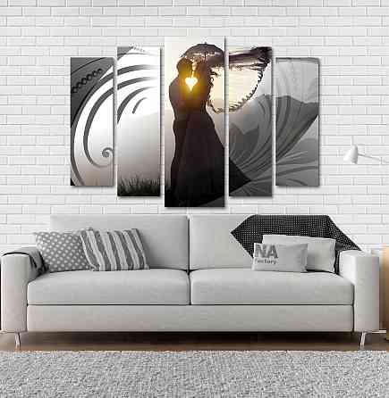 Модульна картина Пара Абстракція Art-137_5 Київ