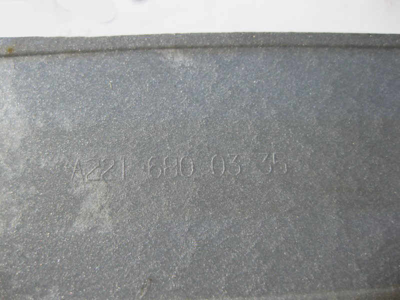 Mercedes-Benz  A2216800335 Хром накладка переднього лівого дверного отвору S-Class W221 Одеса - фото 3