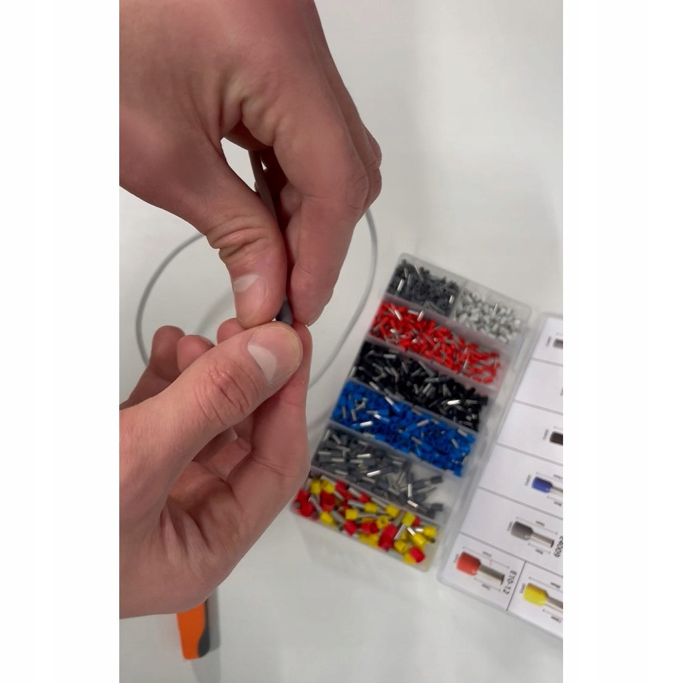 Кримпер - щипці для обтиску наконечників 0.25-10 мм2 + 1200 гільз Bigstren (22717) Нововолинськ - фото 10