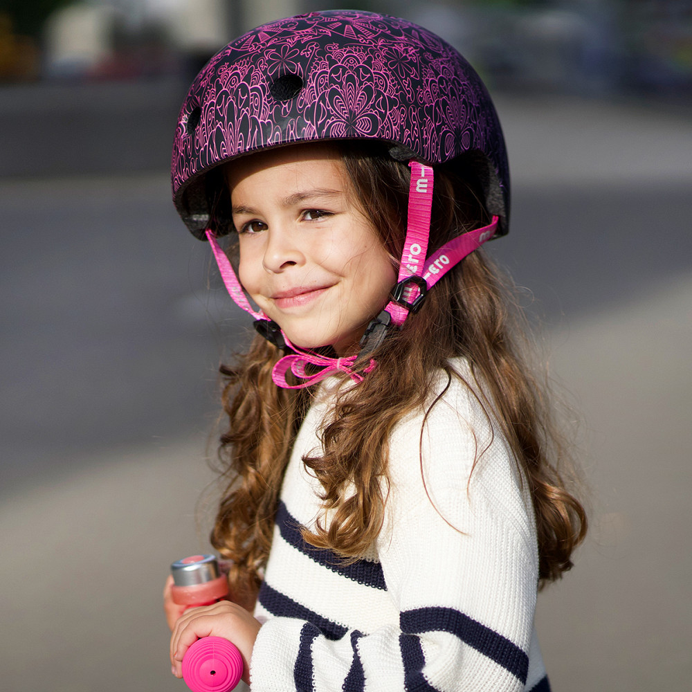 Захисний шолом Micro - Рожево-пурпурова мандала Днепр - изображение 7