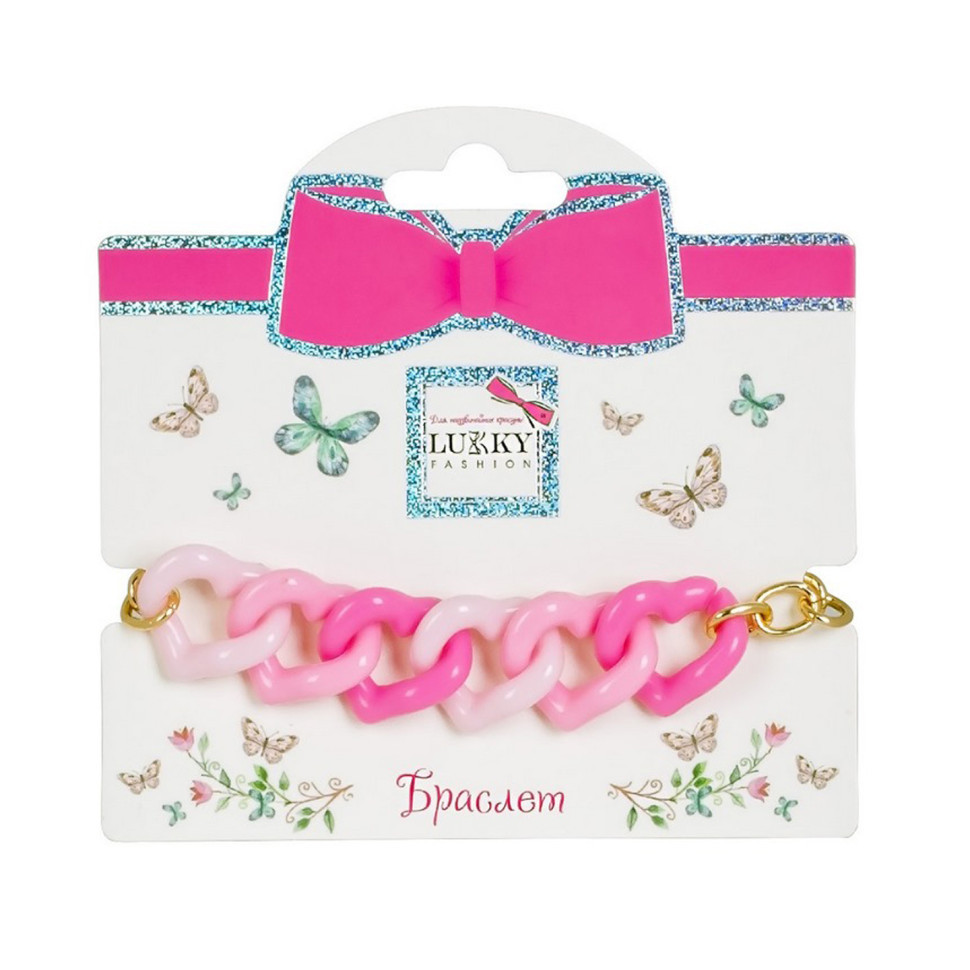 Дитячий браслет "Fashion" T24659 рожевий Вінниця - фото 1