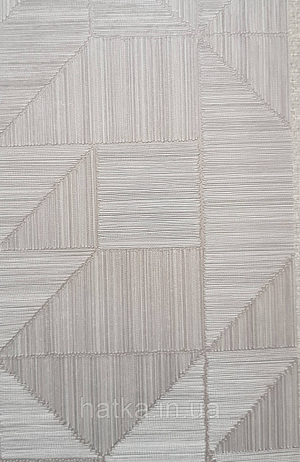 Шпалери вінілові на флізеліні AdaWall Omega1.06х10 геометрія 3д фігури смуги сірий металік 23209-5 Київ - фото 1