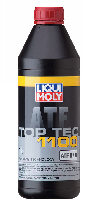 LIQUI MOLY 3651 Top Tec ATF 1100 — Трансмісійна рідина для автоматичних коробок передач | Максимальний захист АКПП та плавне перем Ковель - фото 1