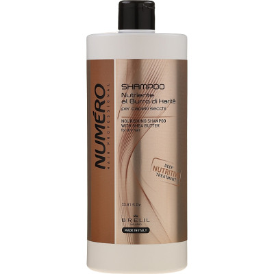 Шампунь Brelil Numero живильний з оліями каріте та авокадо 1 л (8011935069699) Вінниця - фото 1