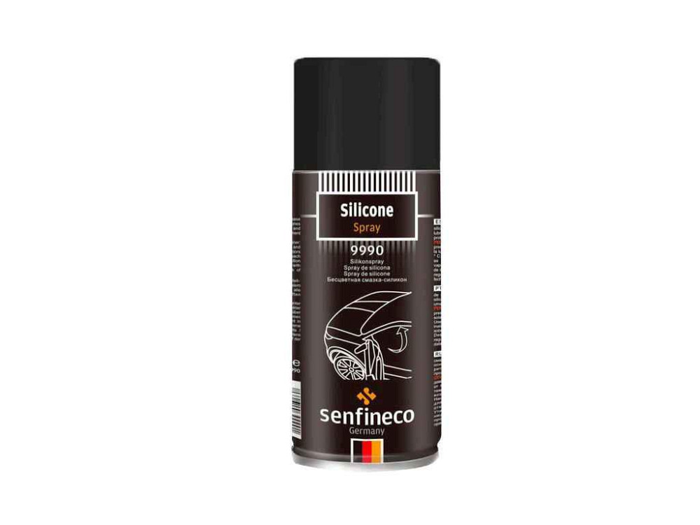 Силіконове водовідштовхувальне мастило Silicone Spray 450мл ТМ SENFINECO Київ - фото 1
