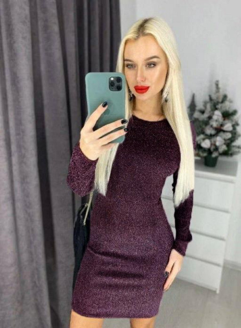 Вечірнє плаття з люрексом "Minor" | Розпродаж моделі Київ - фото 2