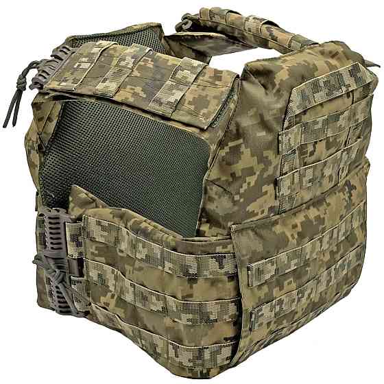 Плитоноска 25 х 30 Піксель ММ-14 Cordura зі швидким скиданням Запоріжжя