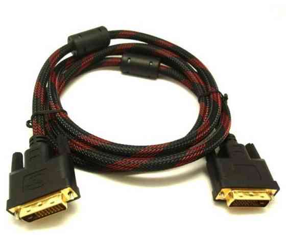 Кабель DVI-D 24M - 24M, 1.5 м, Premium Винница