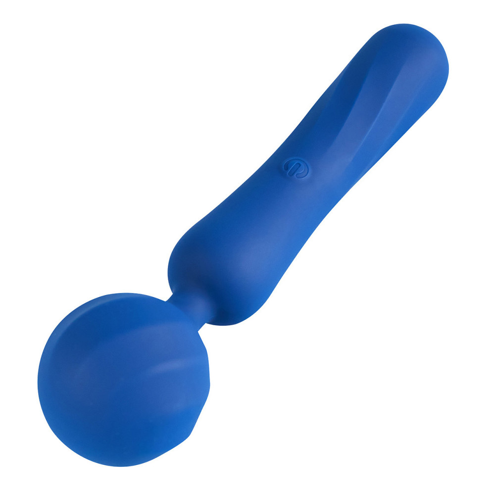 Вибромассажер Wand с гибкой головкой BeYourLover Titan, синий, 25 × 6,27 см Sex Aura Киев - изображение 4