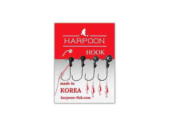 Джиг-головка 4,5,7г №1/0 (3шт/уп) ТМ HARPOON Київ