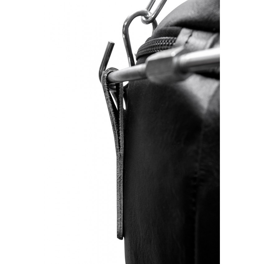 Боксерский мешок V`Noks Fortes Black 1.6 м, 55-60 кг Натуральная кожа гелевая прослойка  комплект креплений Киев - изображение 4