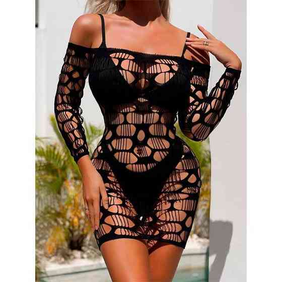 Еротична мінісукня з нарукавниками — Еротична білизна Вінниця