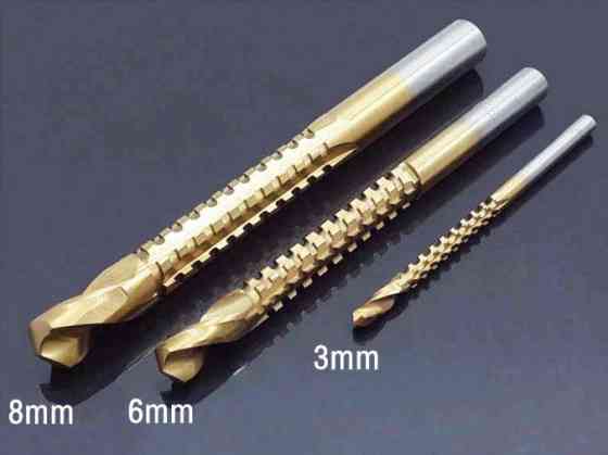 Набір ступінчастих свердел по металу 7790, 6 шт Винница