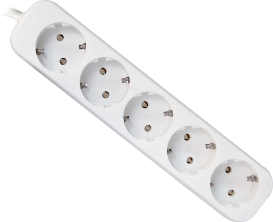 Сетевой фильтр Defender E518 1.8 m 5 раз White (99229) (6358108) Киев