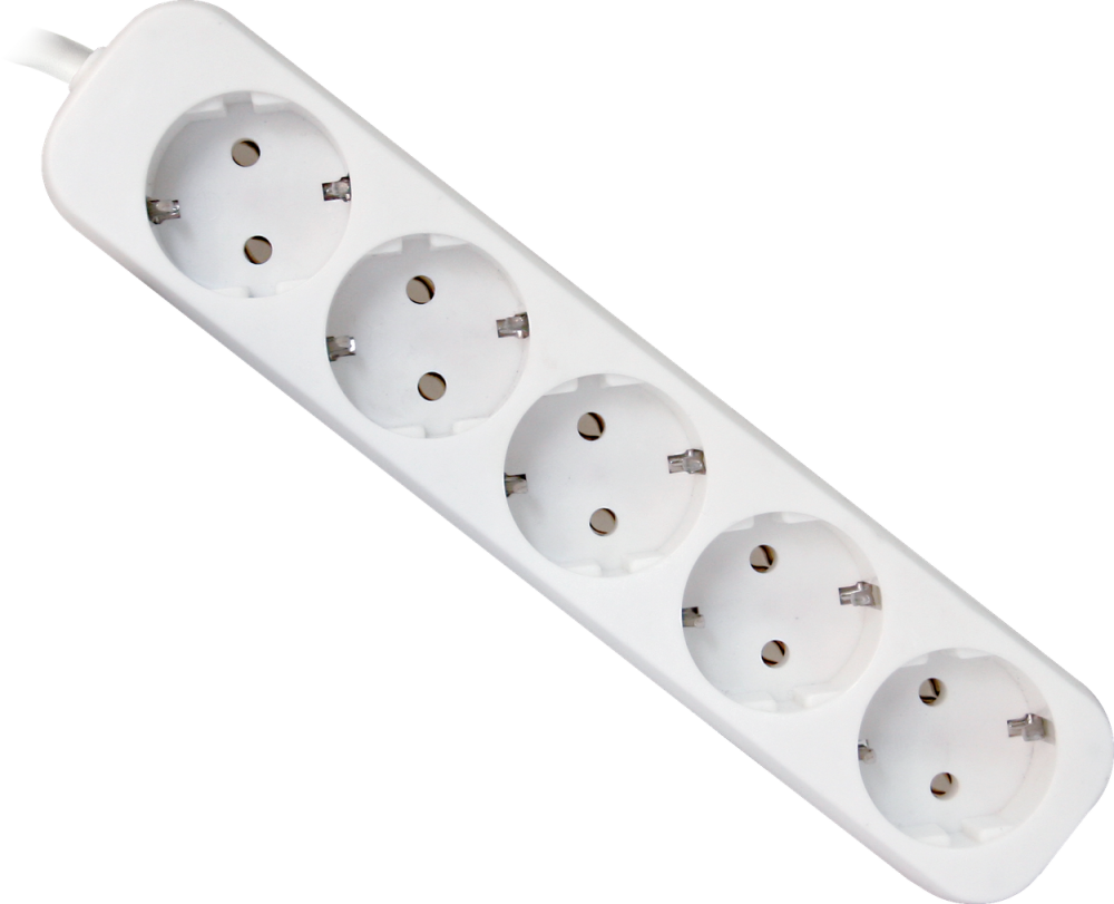 Мережевий фільтр Defender E518 1.8 m 5 роз White (99229) (6358108) Київ - фото 2