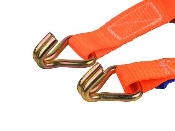 Стяжний ремінь вантажу з трищіткою 1 тона / 25 мм 4 метра Киев