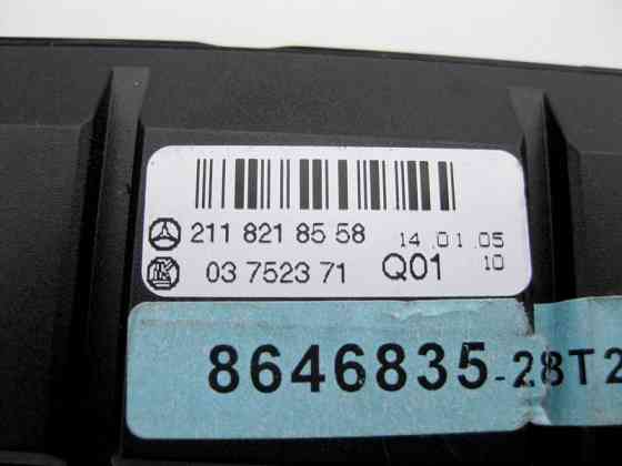 Mercedes-Benz  A2118218558 Блок кнопок аварійки, блокування дверей, "ESP", підігрів передніх сидінь E-Class W211 CLS C219 Одеса