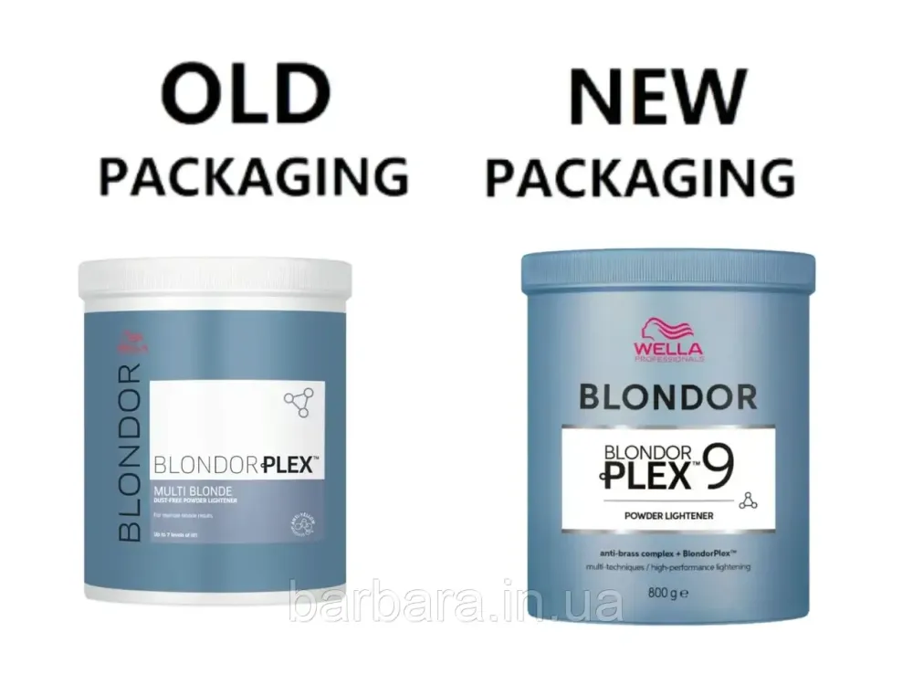 Освітлюяч пудра без аміаку Wella BlondorPlex 400 г Київ - фото 3