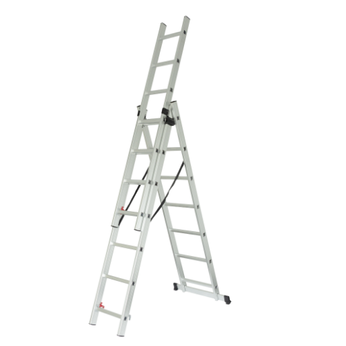 Драбина 7-ми сходинкова універсальна розкладна SIGMA Житомир - фото 3